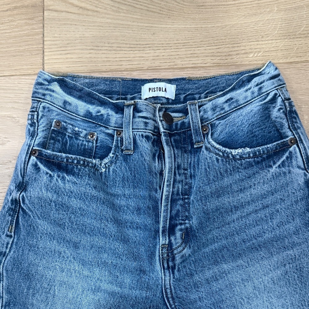 Stylish Ripped Blue Jeans - Picture 4 of 7